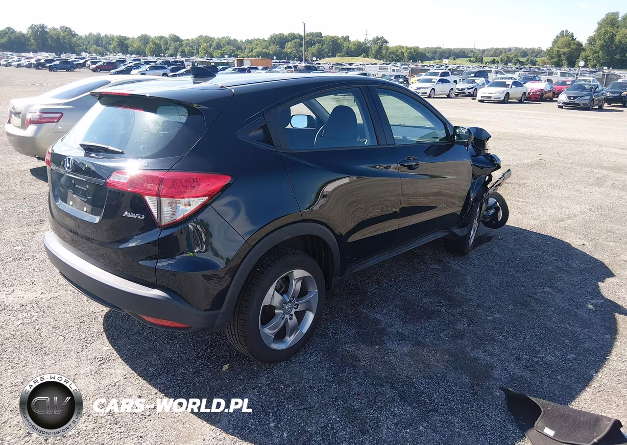 2022 Honda Hr-V Awd Lx VIN:3CZRU6H35NM736606 - 4