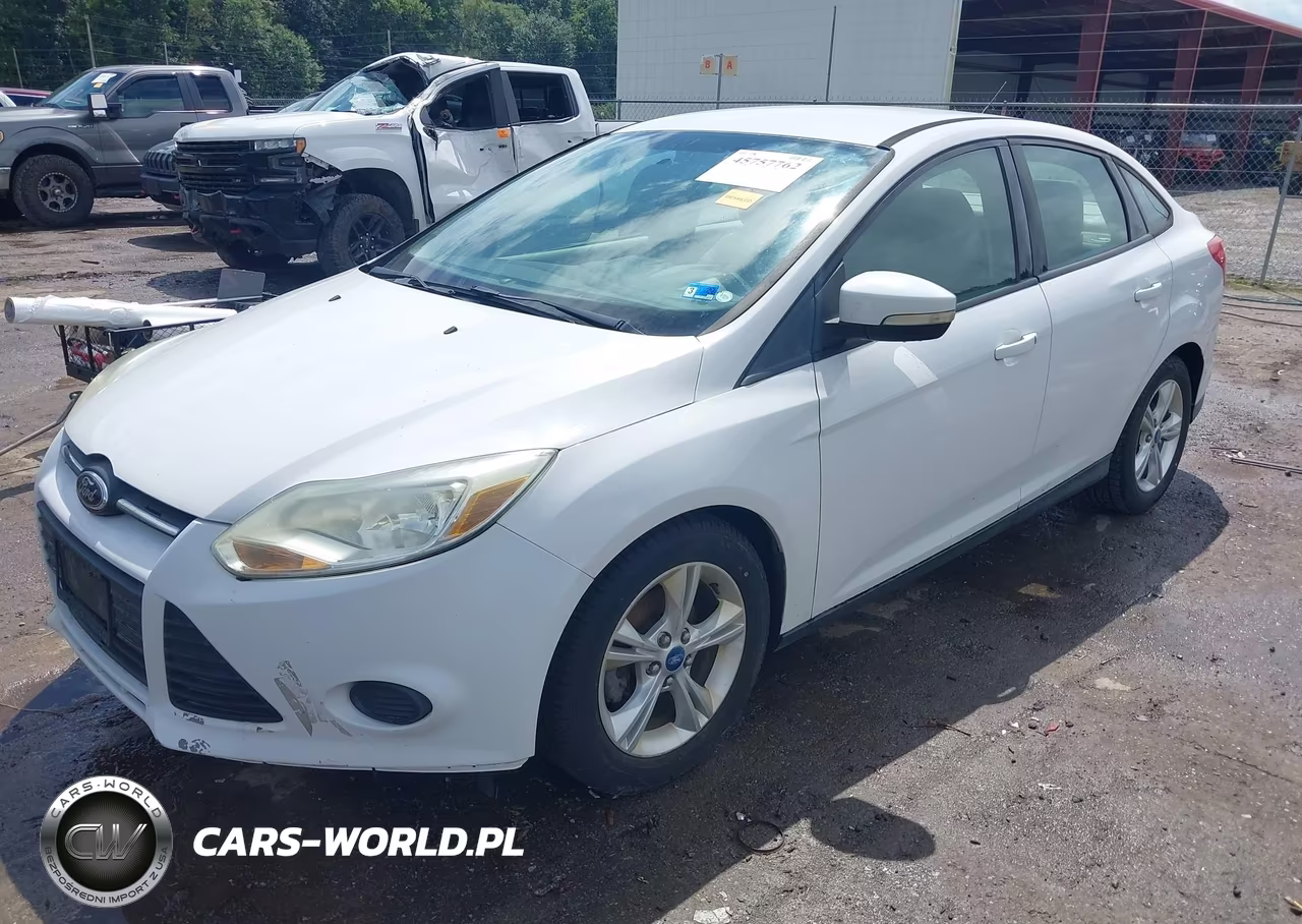 2013 Ford Focus Se VIN:1FADP3F26DL195992 - 2