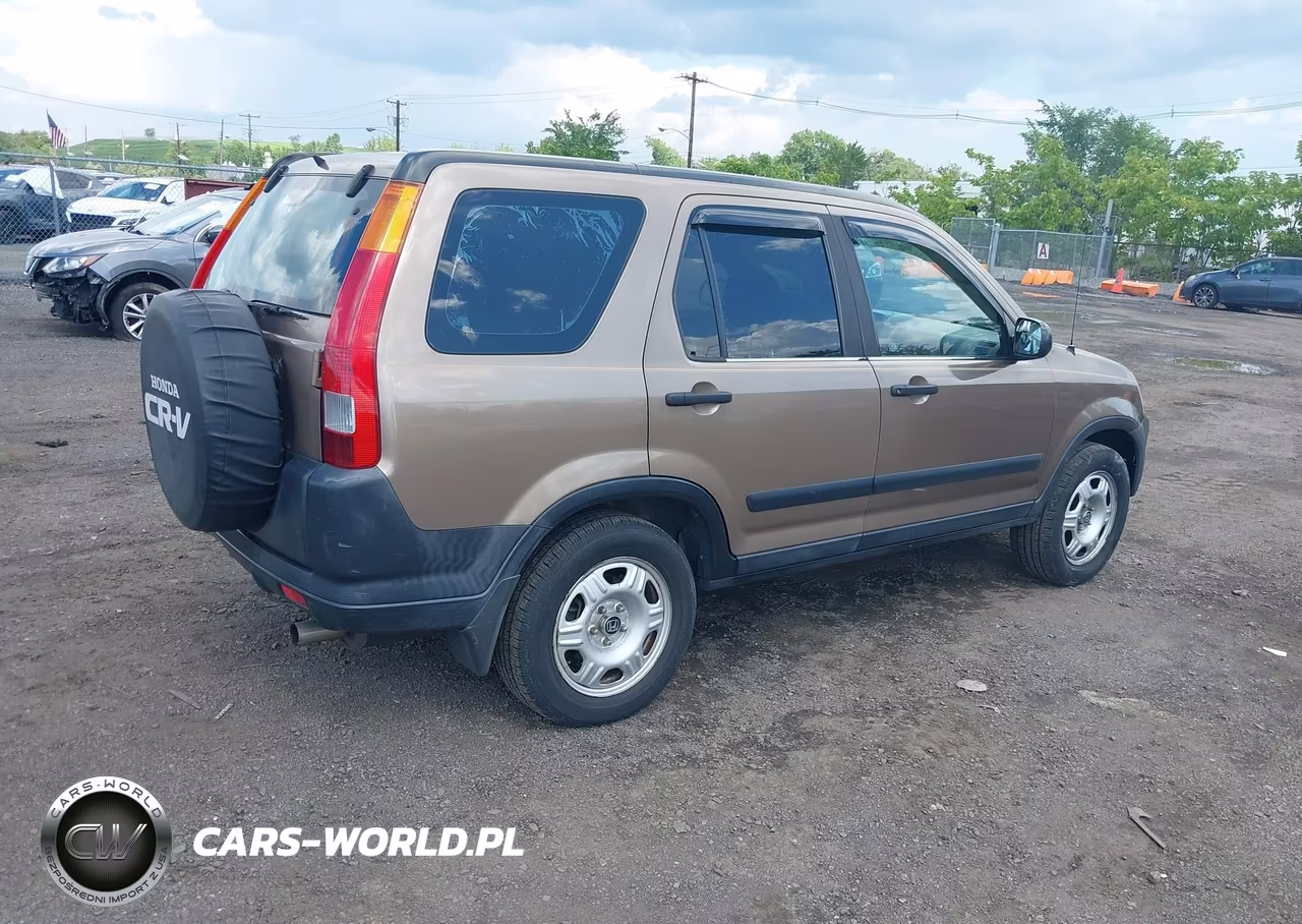 2003 Honda Cr-V Lx VIN:SHSRD78403U122917 - 4