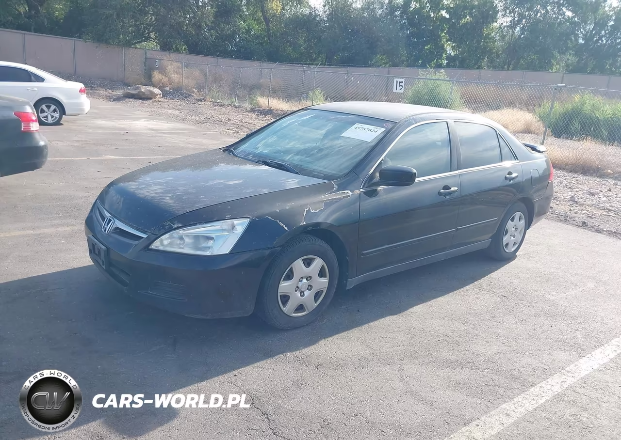 2007 Honda Accord 2.4 Lx VIN:1HGCM564X7A090451 - 2