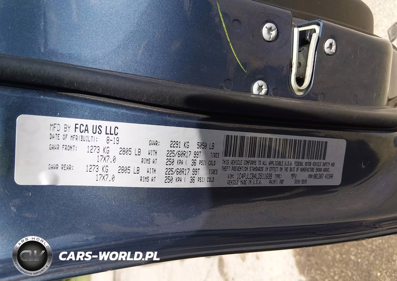 2020 Jeep Cherokee Latitude Fwd VIN:1C4PJLCB4LD511699 - 9