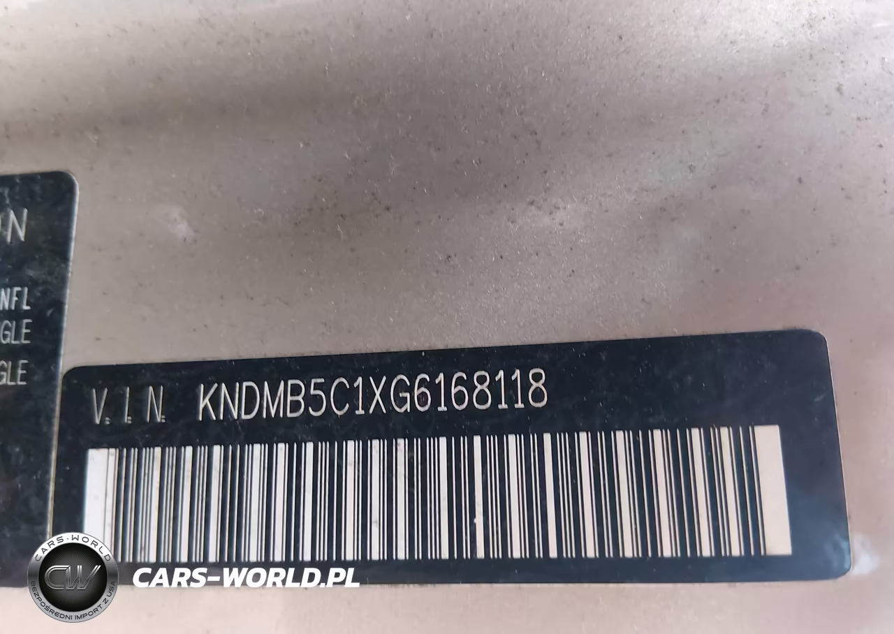 2016 Kia Sedona Lx VIN:KNDMB5C1XG6168118 - 9