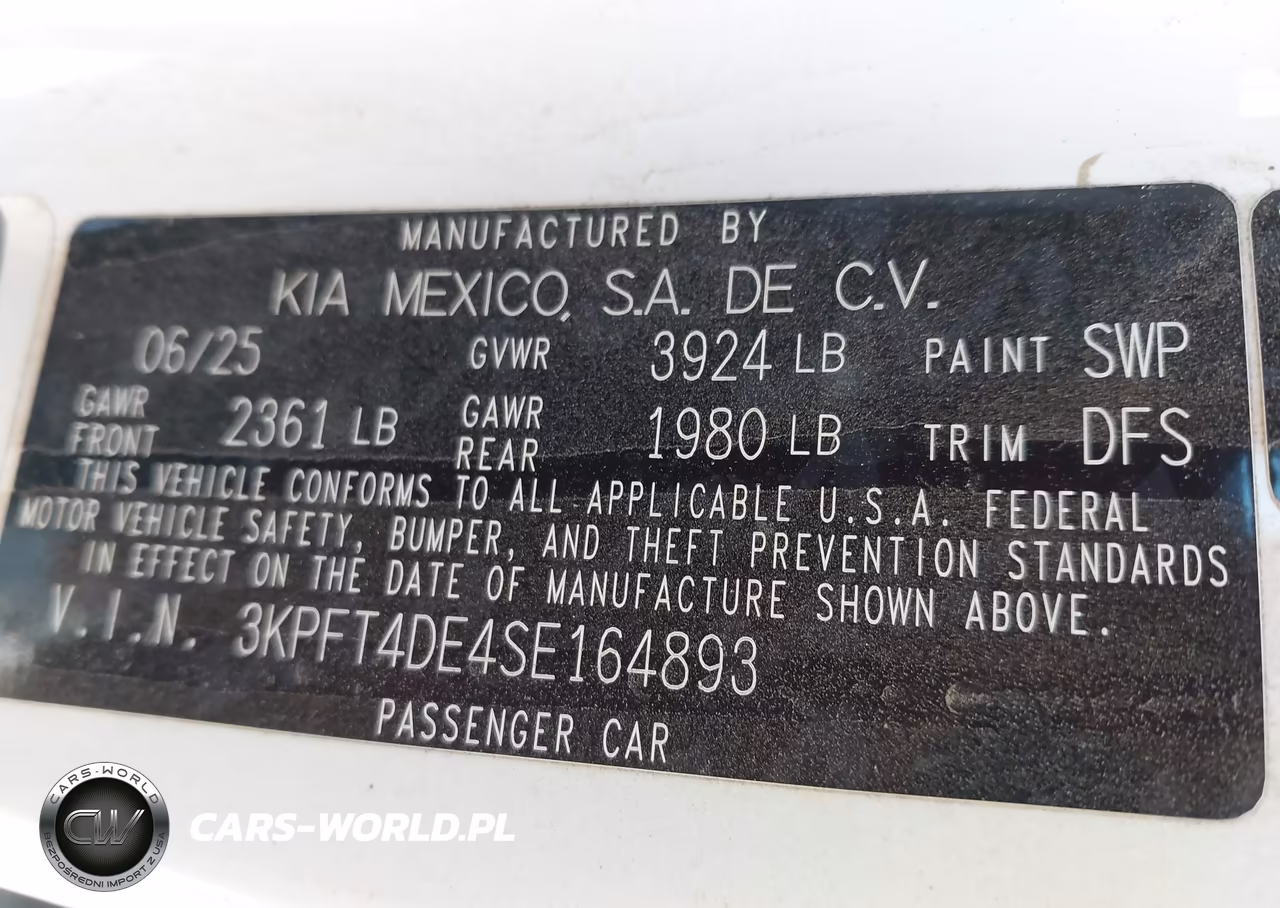 2025 Kia K4 Lxs VIN:3KPFT4DE4SE164893 - 9