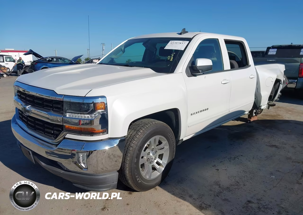 2018 Chevrolet Silverado 1500 1Lt VIN:3GCPCREC2JG240581 - 2