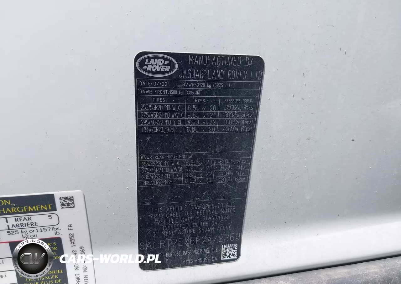 2023 Land Rover Discovery P300 S R-Dynamic VIN:SALRT2EX6P2472369 - 9