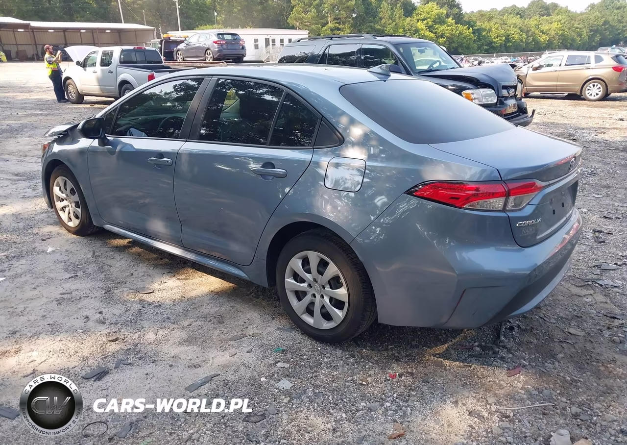 2021 Toyota Corolla Le VIN:JTDEPMAE3MJ125030 - 3