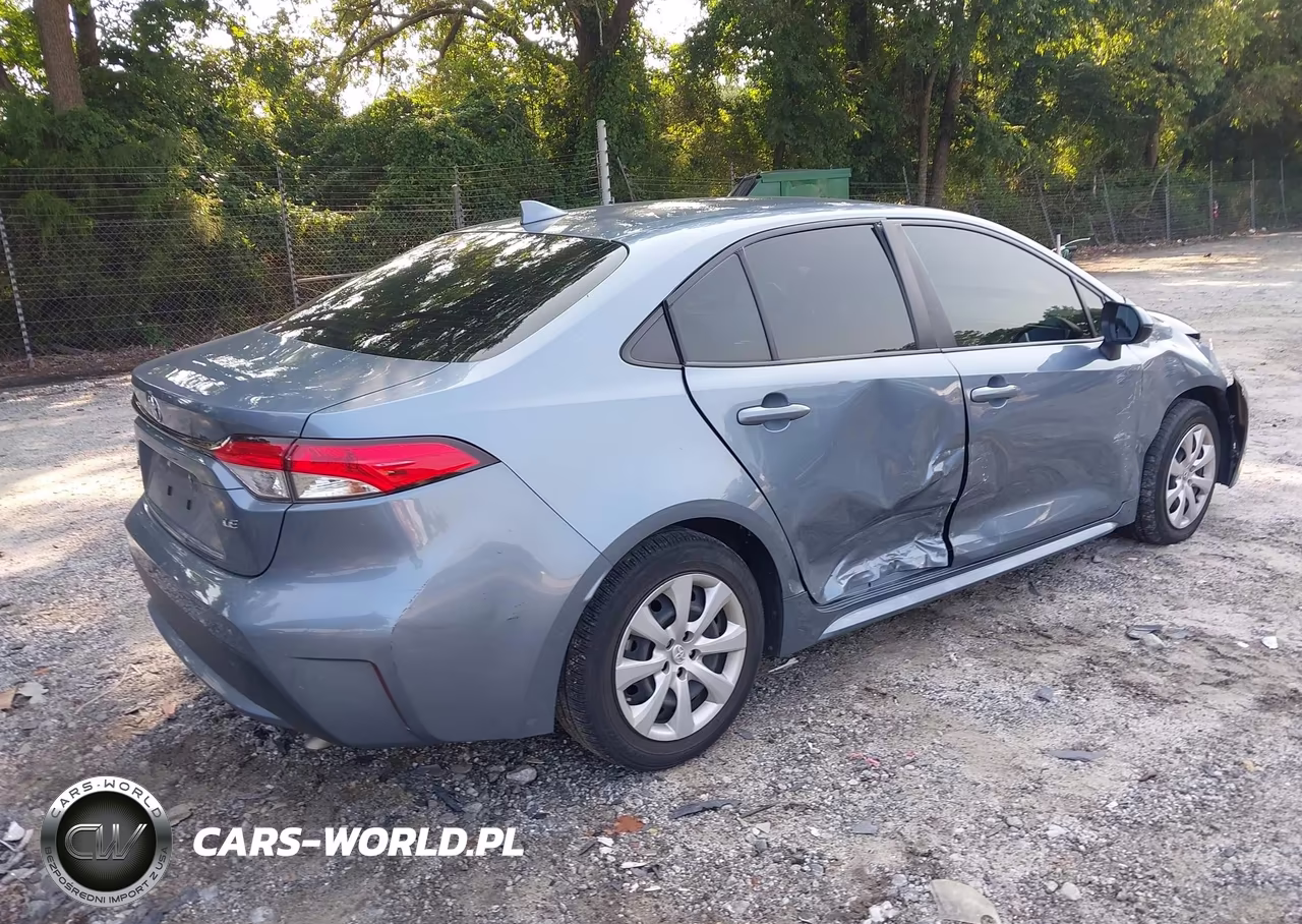 2021 Toyota Corolla Le VIN:JTDEPMAE3MJ125030 - 4