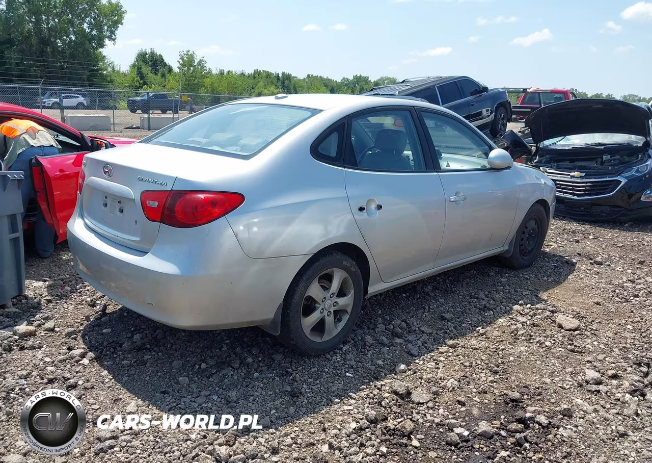 2008 Hyundai Elantra Gls-Se VIN:KMHDU46D98U334471 - 4