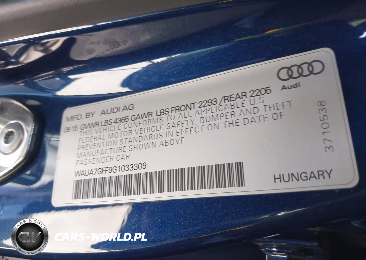 2016 Audi A3 1.8T Premium VIN:WAUA7GFF9G1033309 - 9