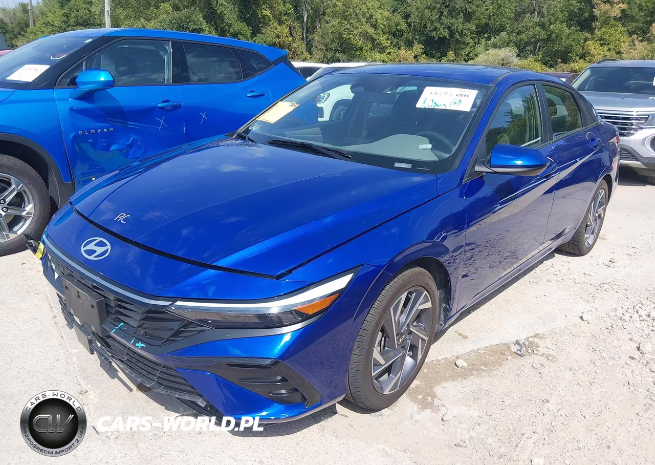 2025 Hyundai Elantra Sel Convenience VIN:KMHLS4DG2SU033224 - 2
