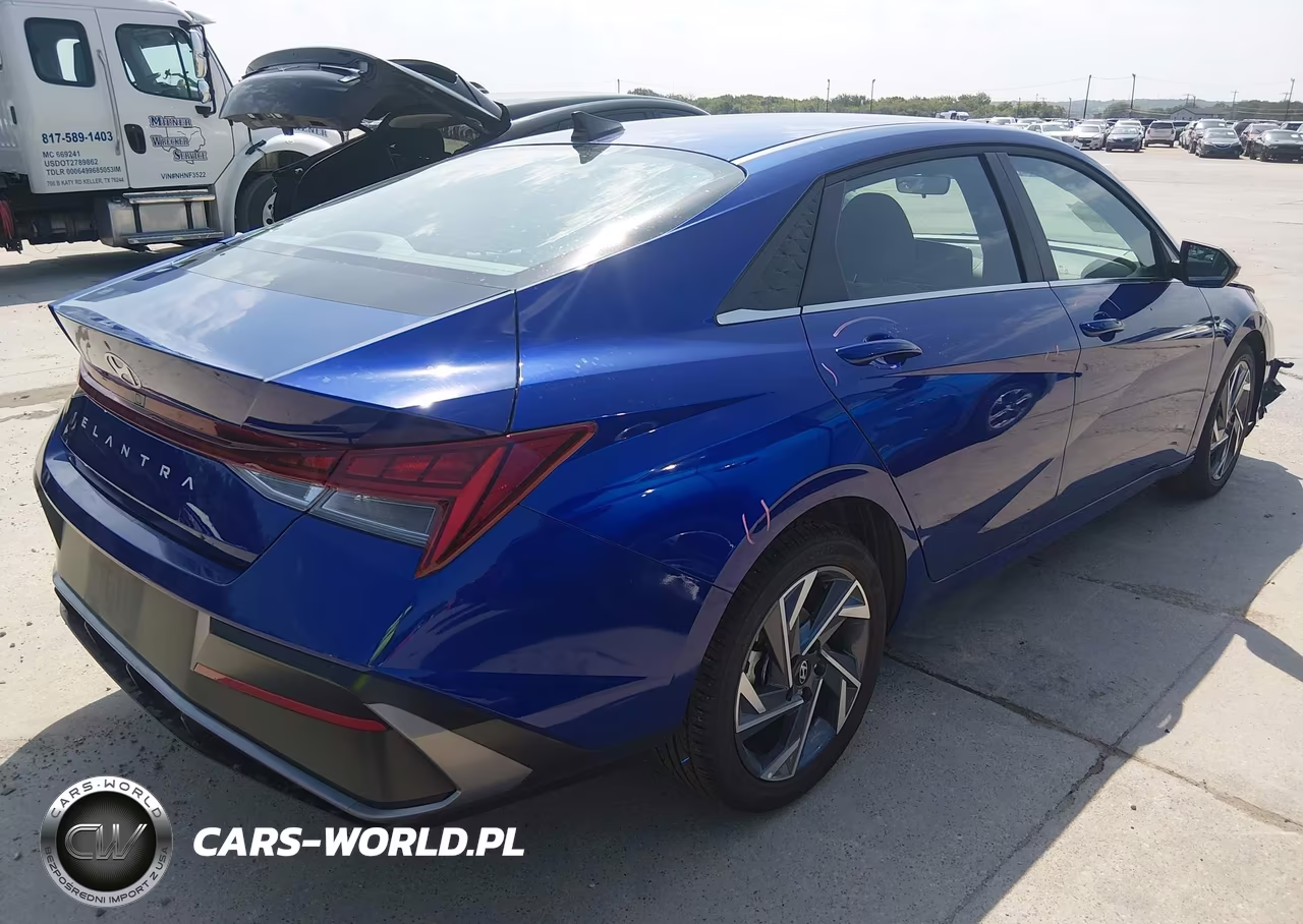 2025 Hyundai Elantra Sel Convenience VIN:KMHLS4DG2SU033224 - 4