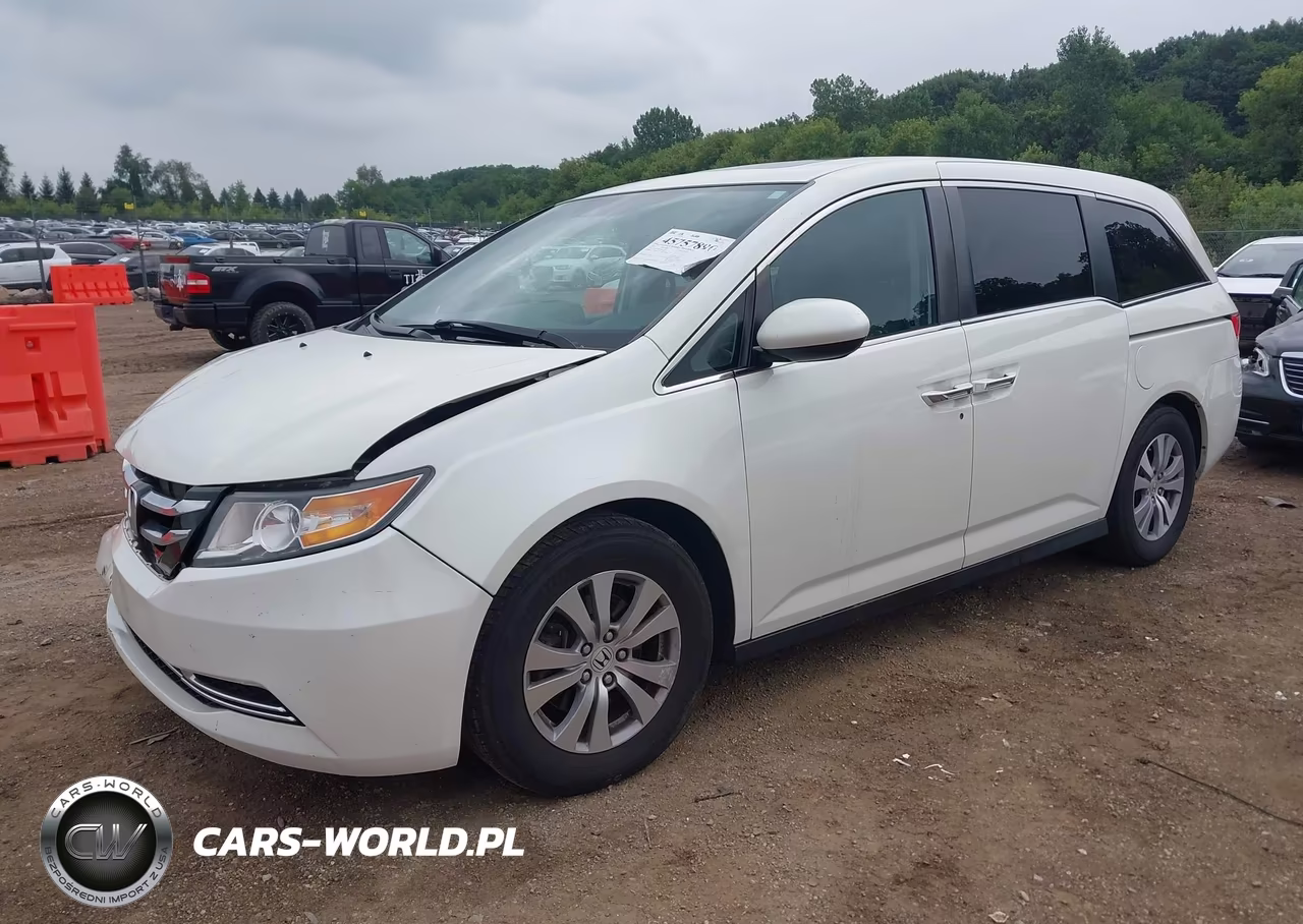 2017 Honda Odyssey Ex-L VIN:5FNRL5H60HB020704 - 2