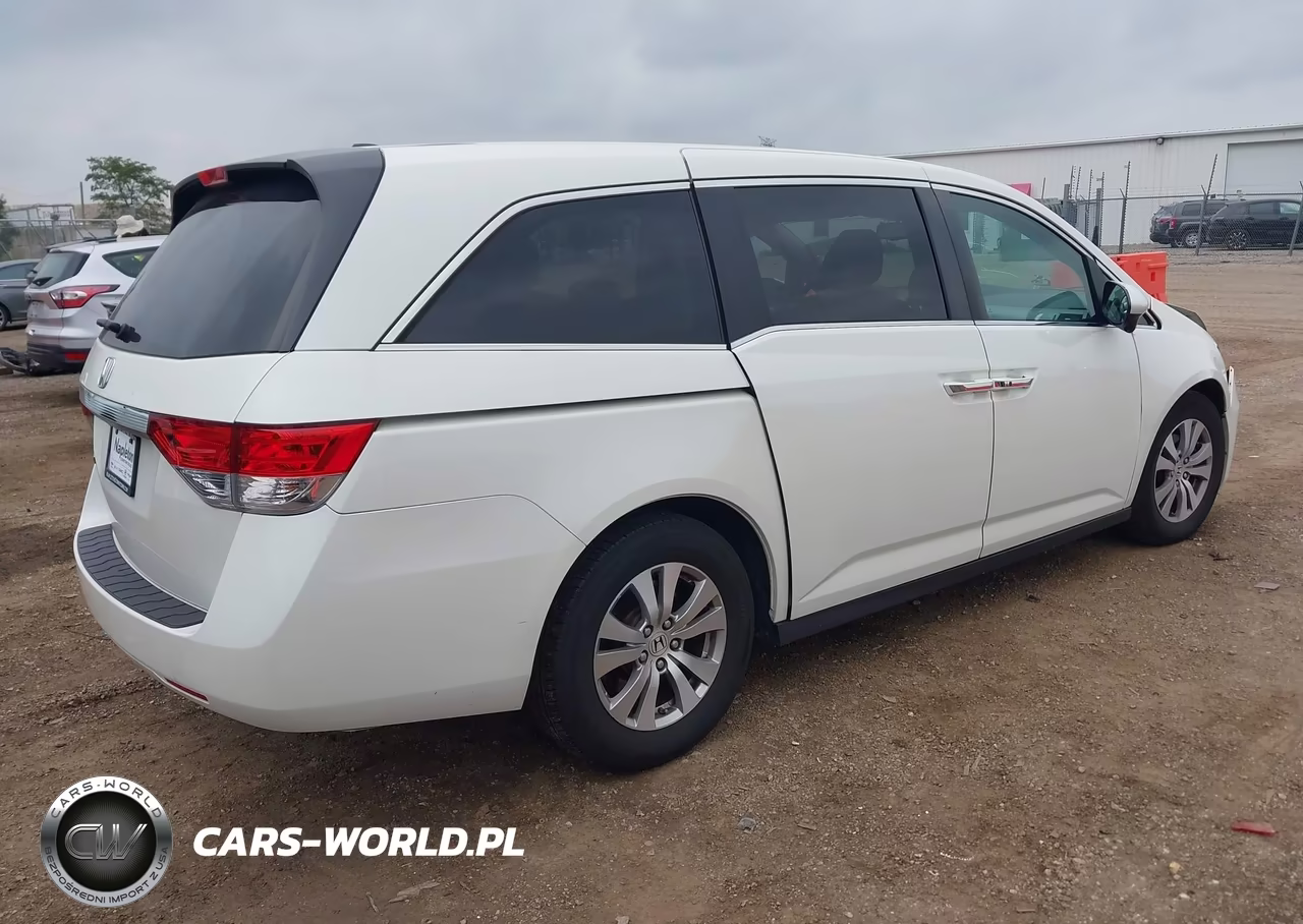 2017 Honda Odyssey Ex-L VIN:5FNRL5H60HB020704 - 4