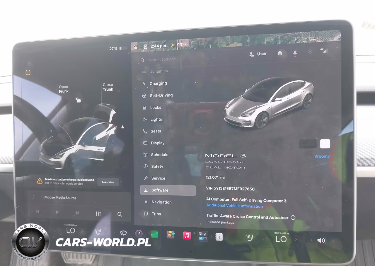 2021 Tesla Model 3 Long Range Dual Motor All-Wheel Drive VIN:5YJ3E1EB7MF927650 - 7