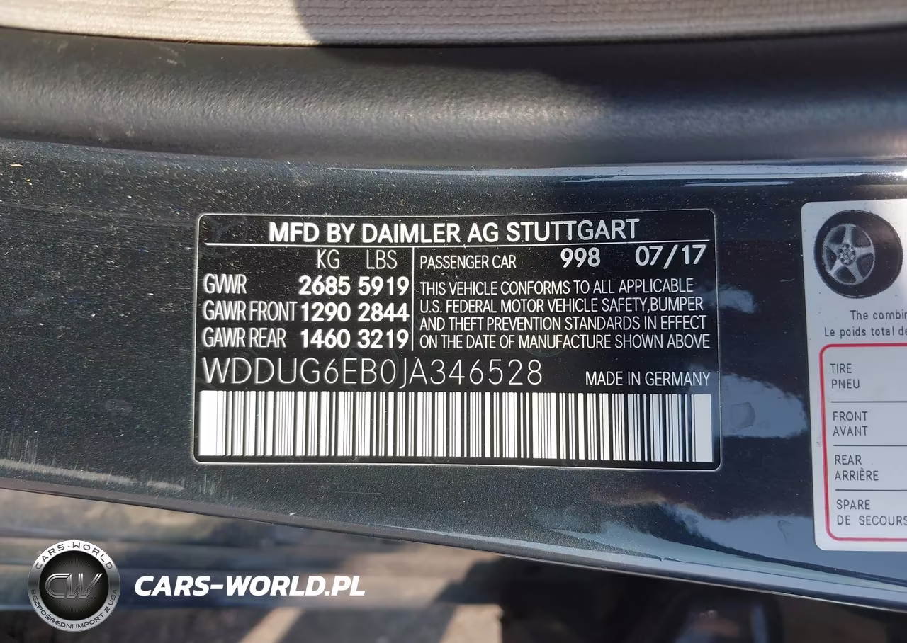 2018 Mercedes-Benz S 450 4Matic VIN:WDDUG6EB0JA346528 - 9