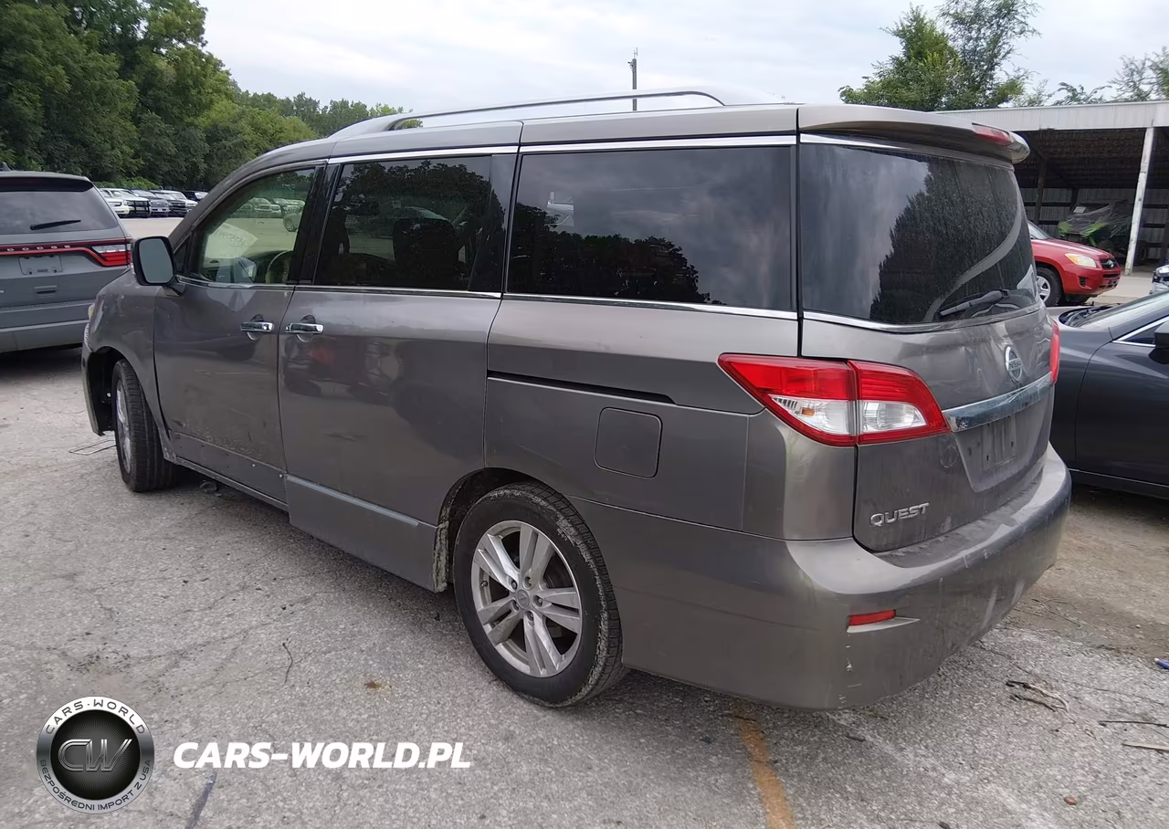 2016 Nissan Quest Sl VIN:JN8AE2KP1G9152178 - 3