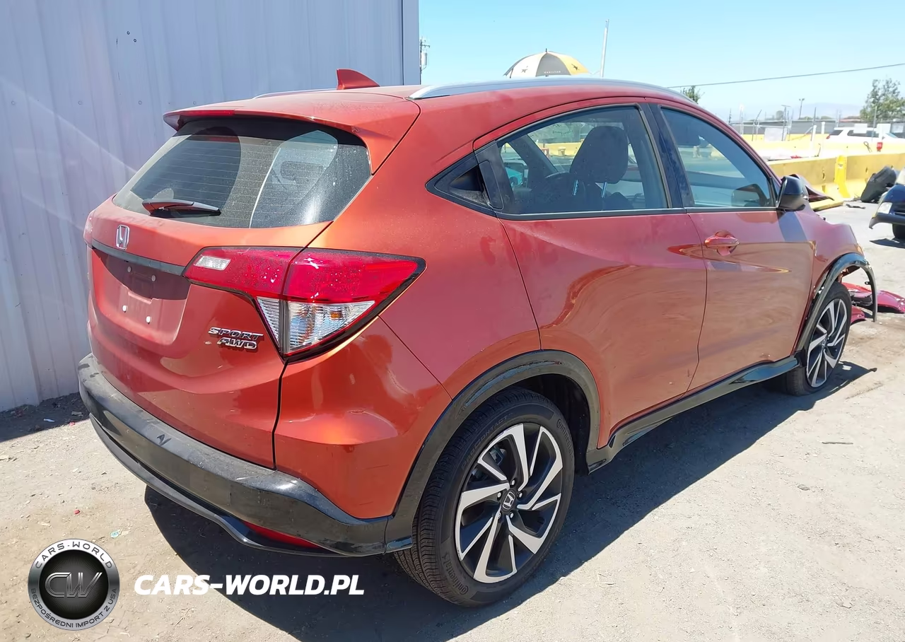 2020 Honda Hr-V Awd Sport VIN:3CZRU6H11LG700633 - 4
