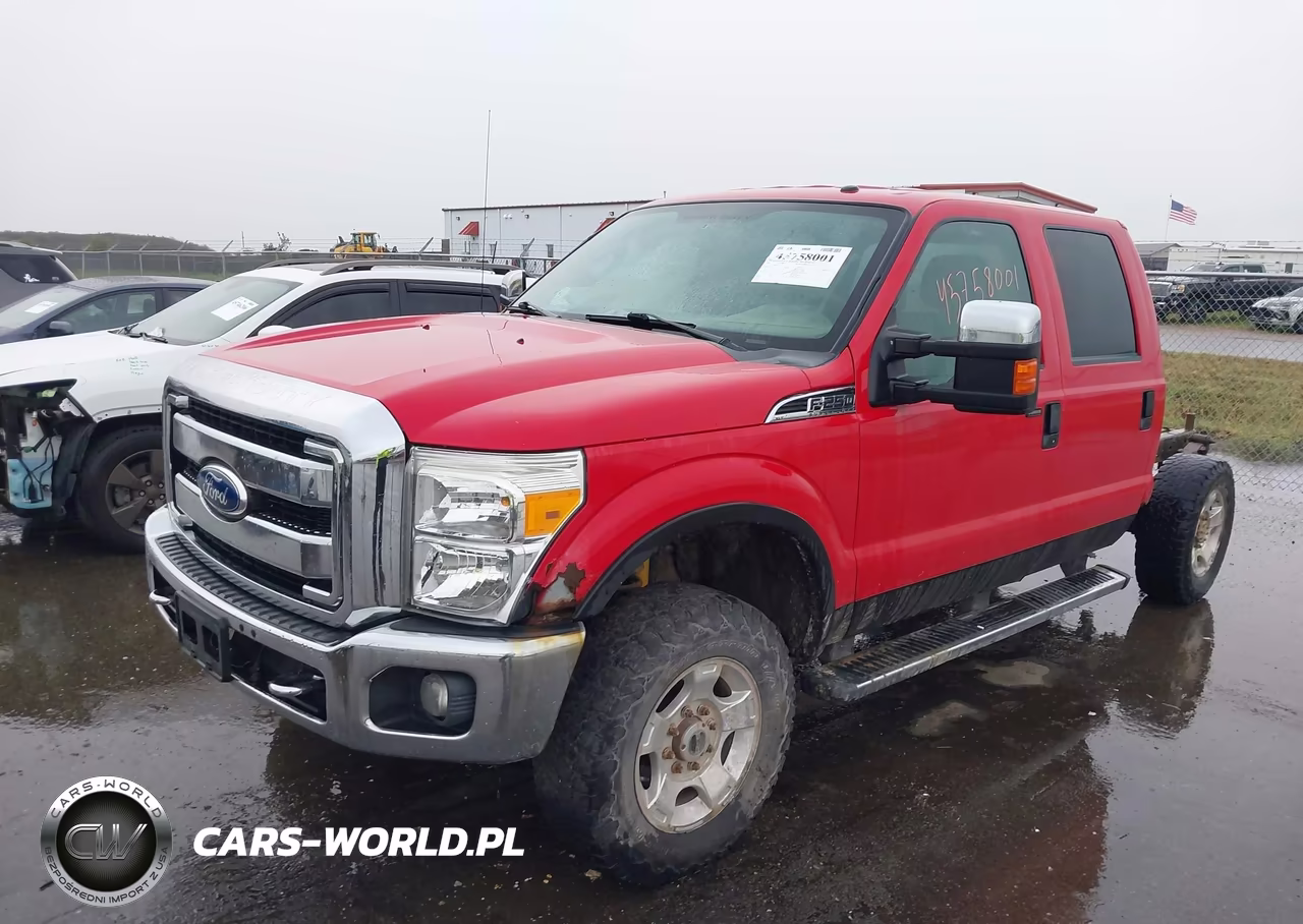 2011 Ford Super Duty F-250 Srw Xlt VIN:1FT7W2B63BEC86247 - 2