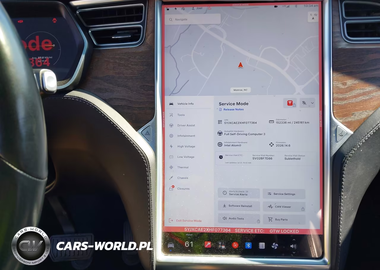 2017 Tesla Model X VIN:5YJXCAE2XHF077364 - 18