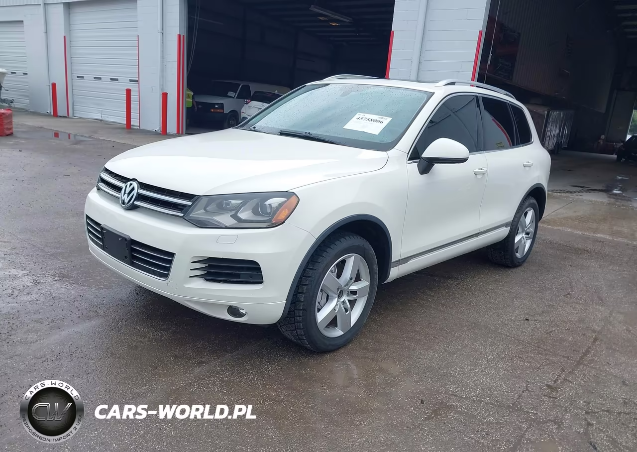 2011 Volkswagen Touareg Hybrid VIN:WVGFG9BP6BD002301 - 2