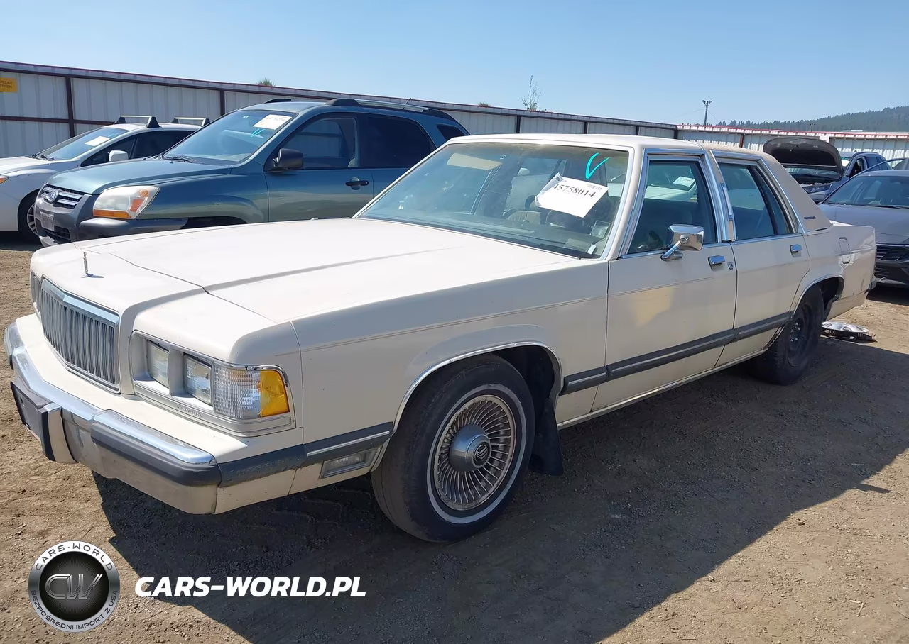1991 Mercury Grand Marquis Ls VIN:2MECM75F1MX634320 - 2