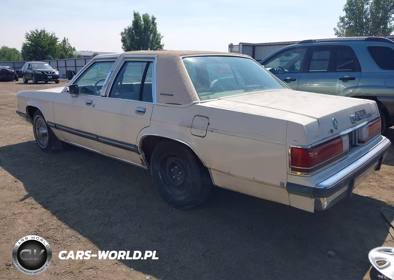 1991 Mercury Grand Marquis Ls VIN:2MECM75F1MX634320 - 3