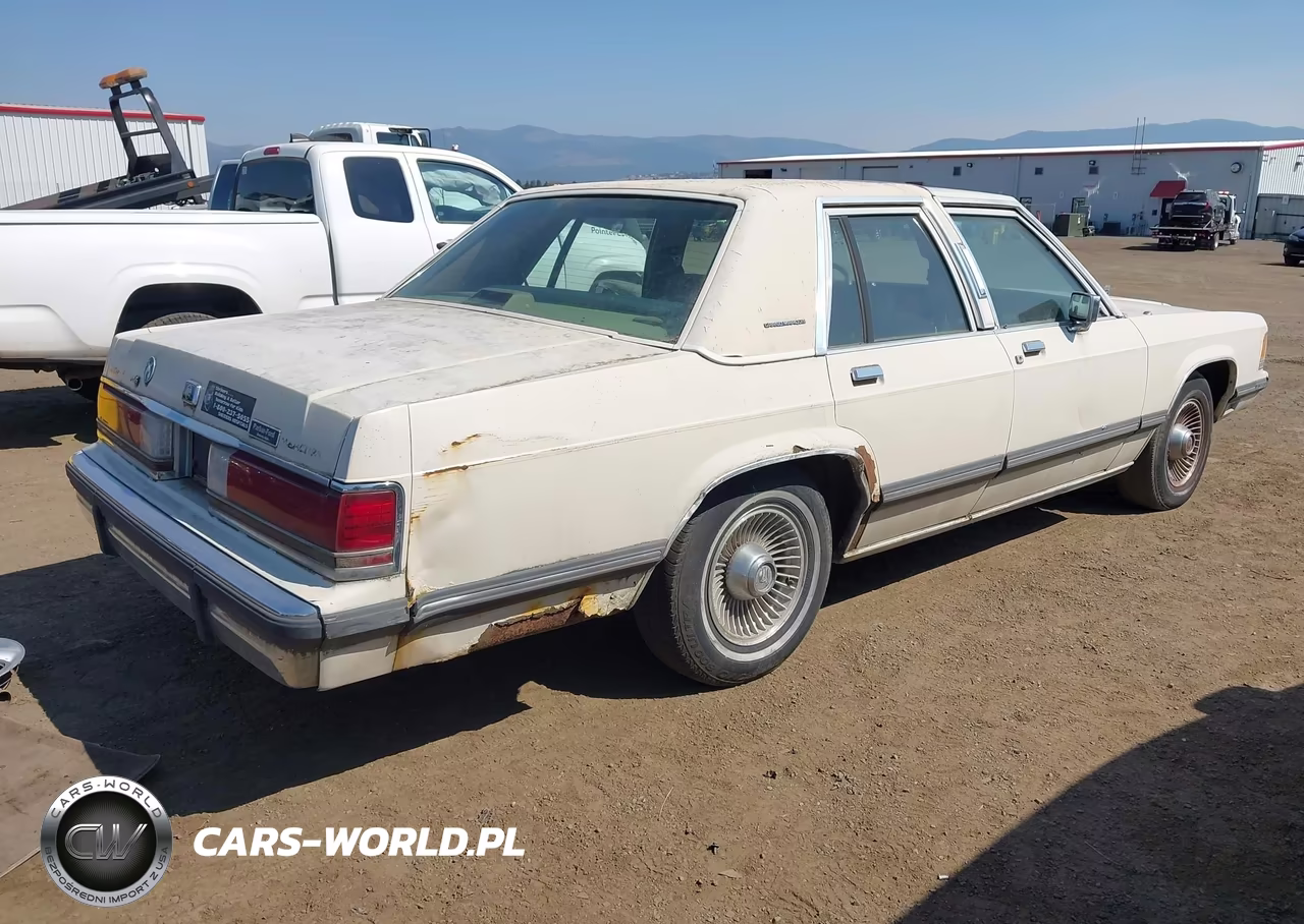 1991 Mercury Grand Marquis Ls VIN:2MECM75F1MX634320 - 4