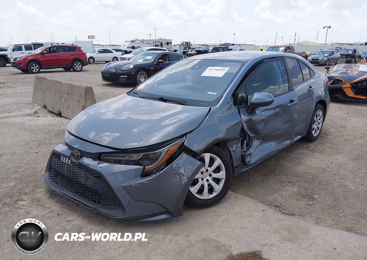 2022 Toyota Corolla Le VIN:5YFEPMAE6NP327678 - 2