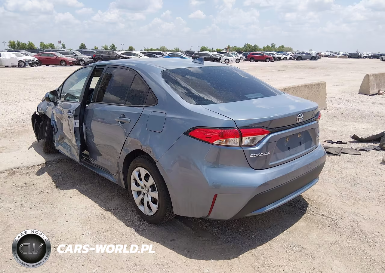 2022 Toyota Corolla Le VIN:5YFEPMAE6NP327678 - 3