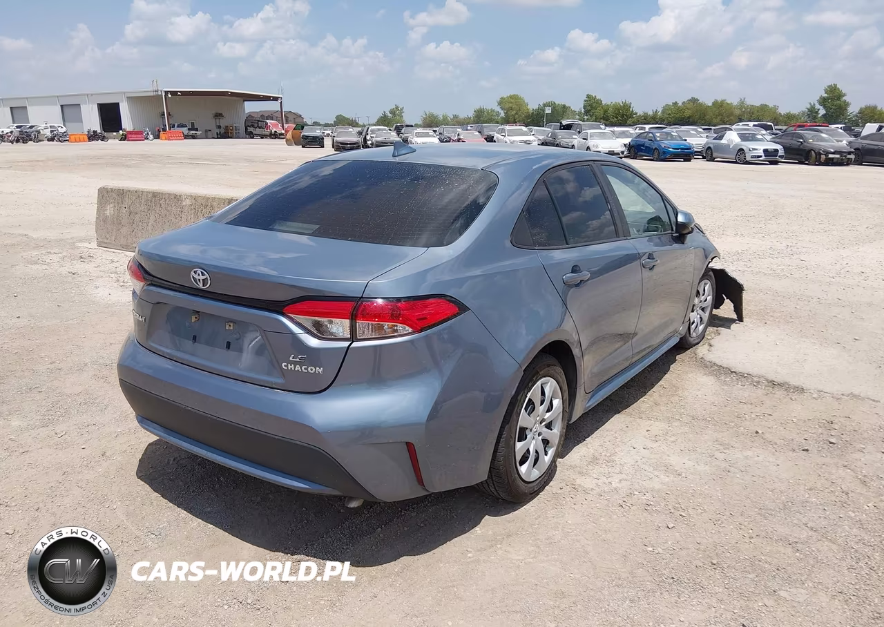 2022 Toyota Corolla Le VIN:5YFEPMAE6NP327678 - 4