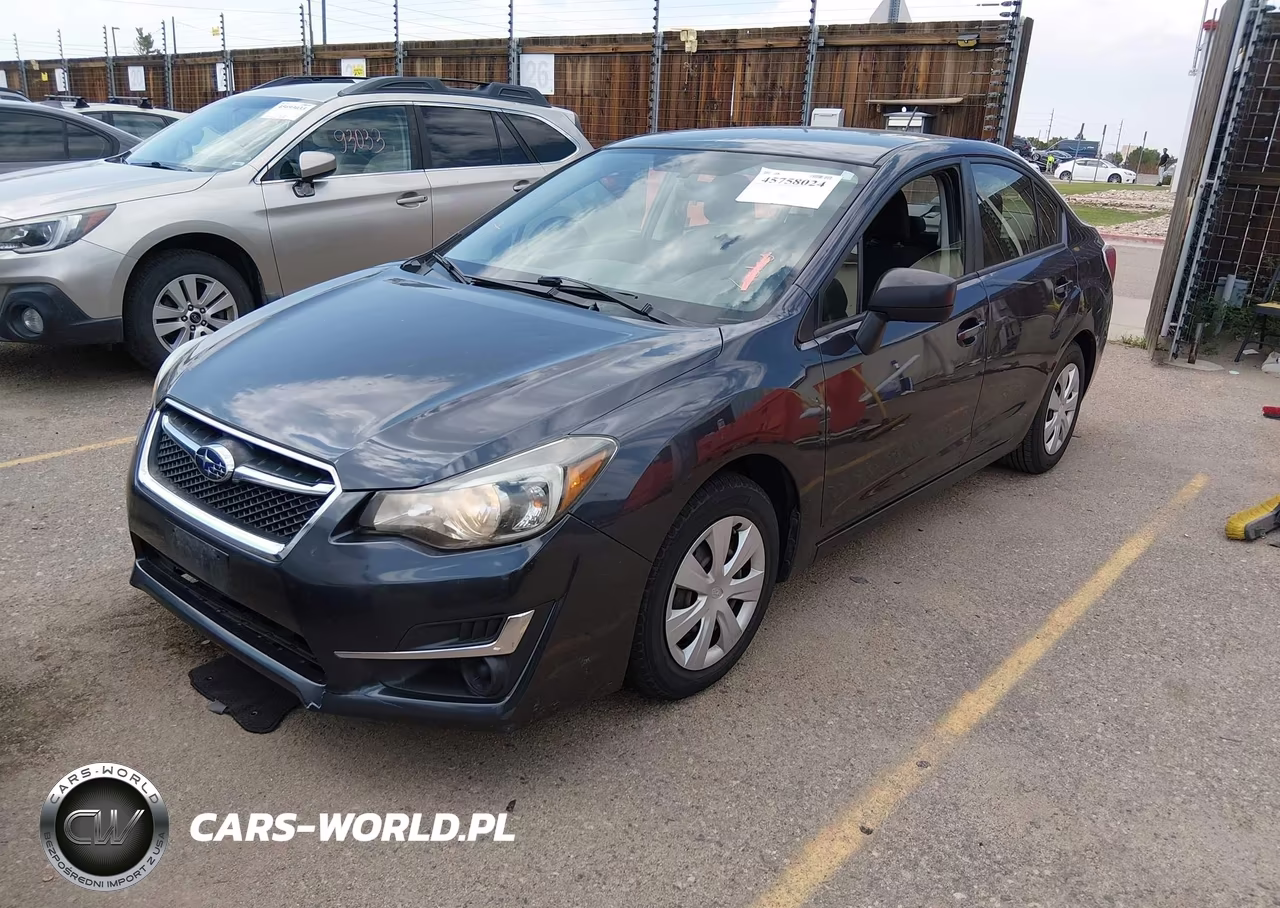 2015 Subaru Impreza 2.0I VIN:JF1GJAA66FH006034 - 2