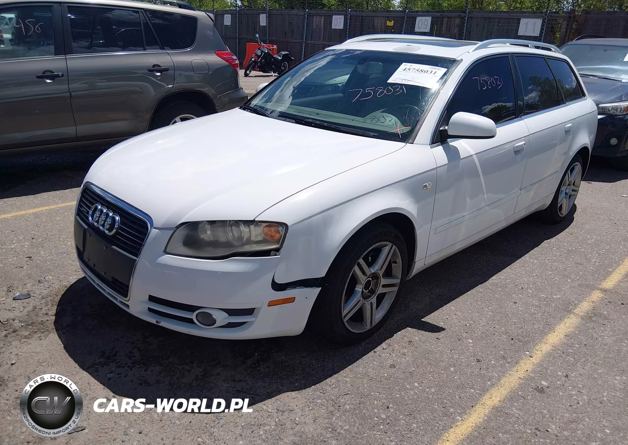 2007 Audi A4 2.0T Avant VIN:WAUKF78E87A146177 - 2