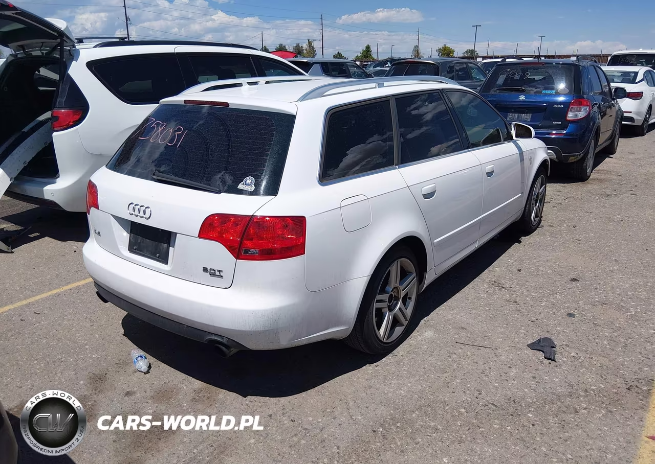 2007 Audi A4 2.0T Avant VIN:WAUKF78E87A146177 - 4