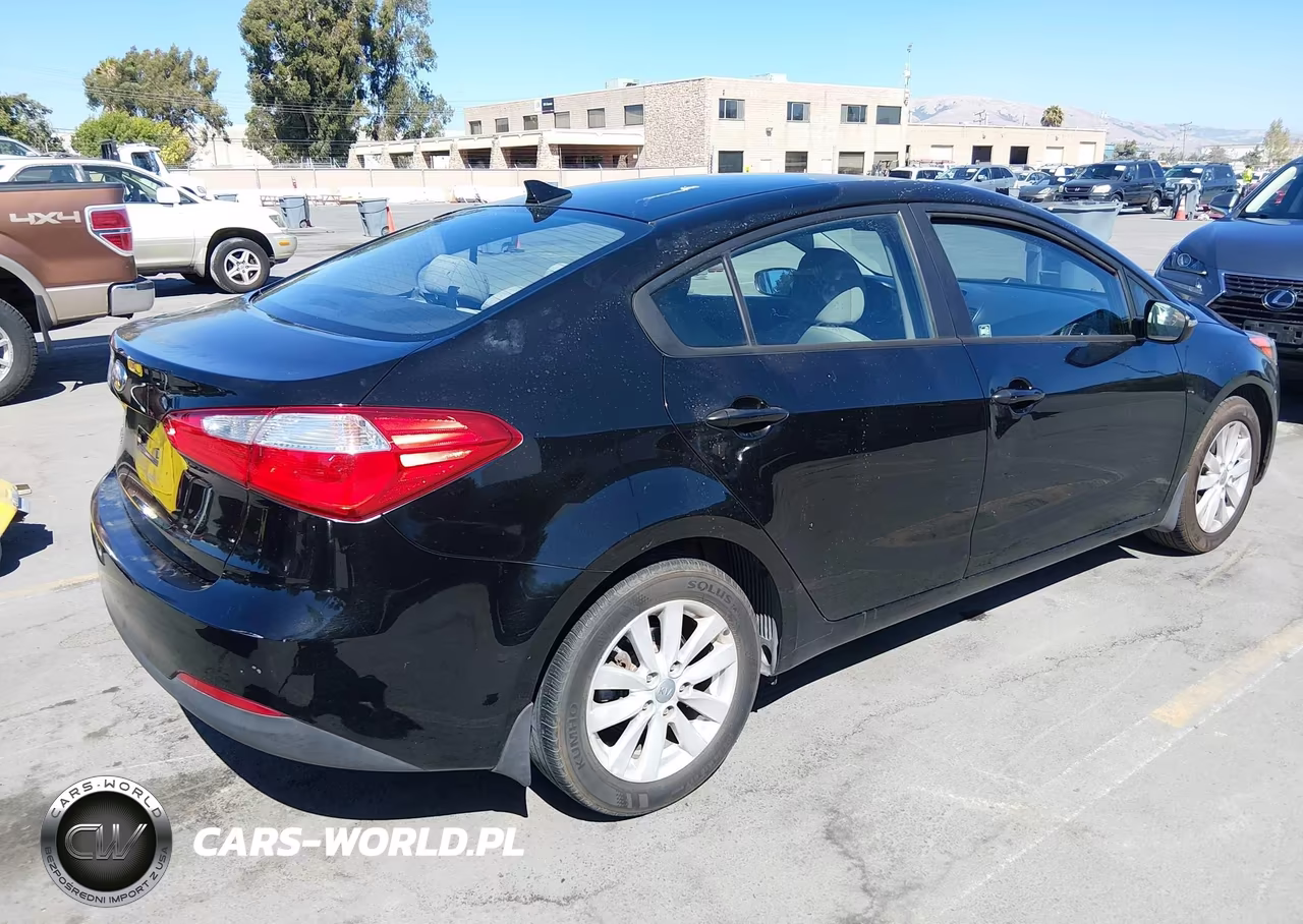2014 Kia Forte Lx VIN:KNAFX4A68E5078534 - 4