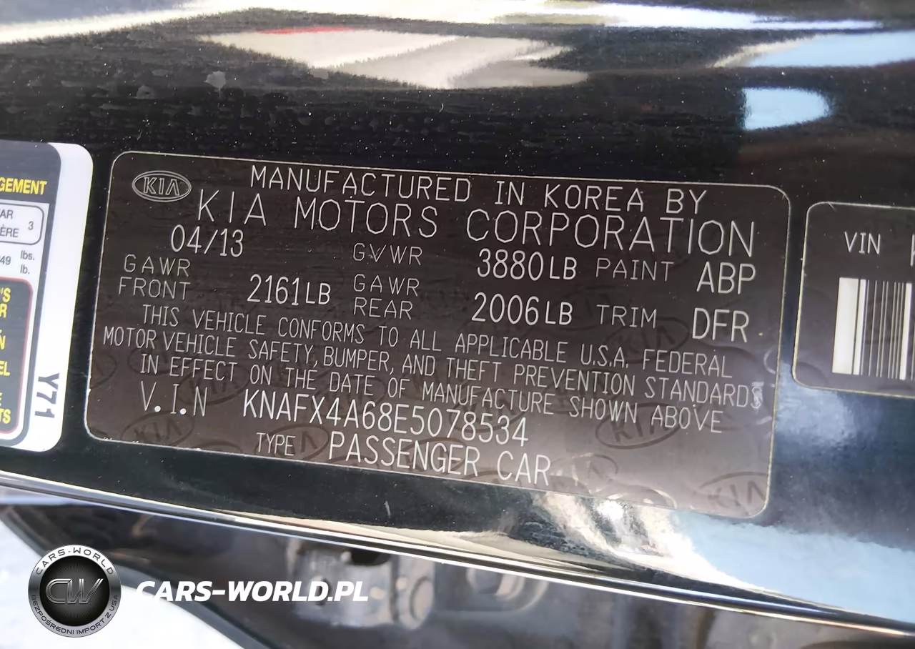 2014 Kia Forte Lx VIN:KNAFX4A68E5078534 - 9