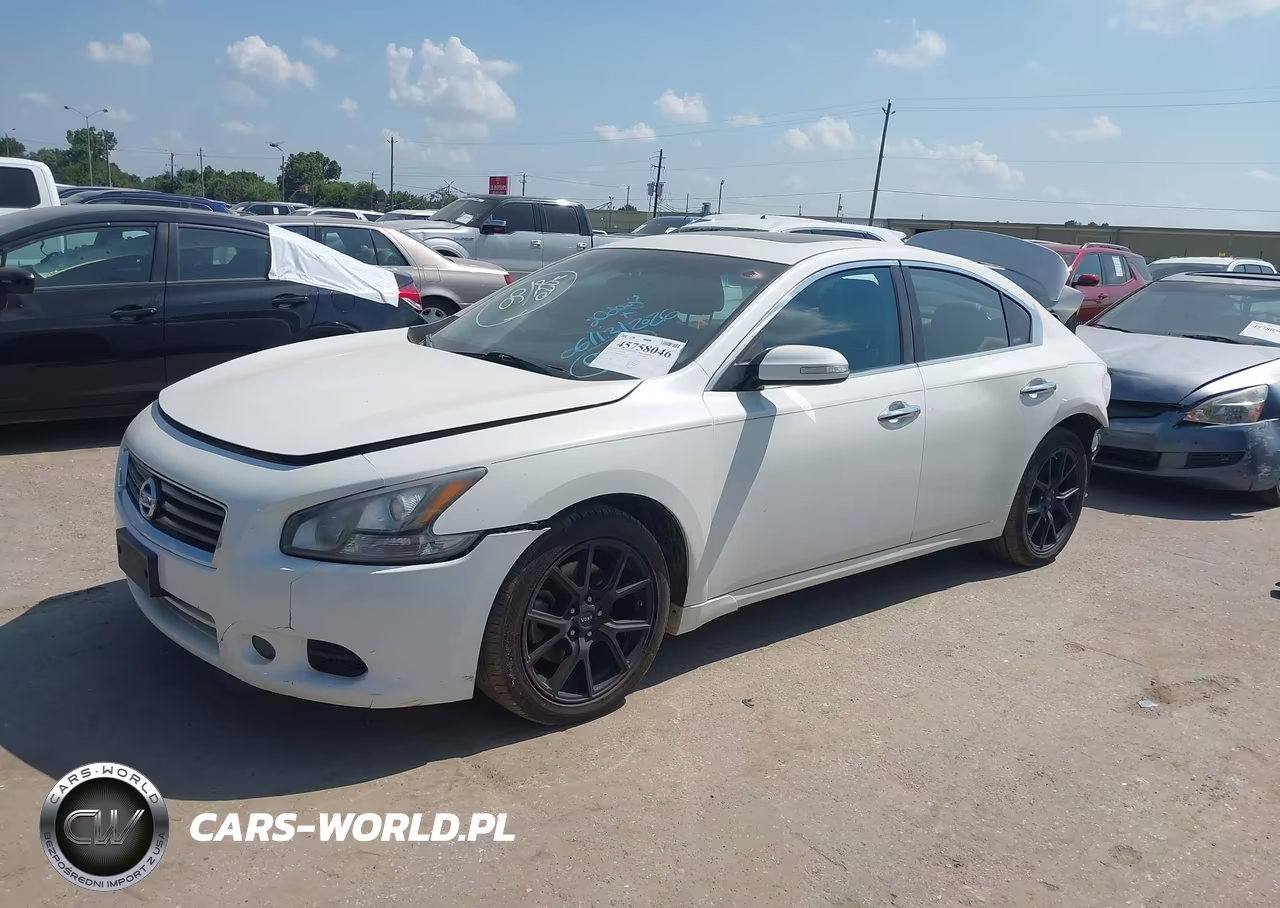 2012 Nissan Maxima 3.5 Sv VIN:1N4AA5AP4CC869168 - 2