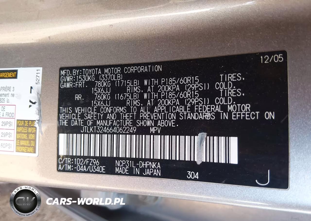 2006 Scion Xb VIN:JTLKT324664062249 - 9
