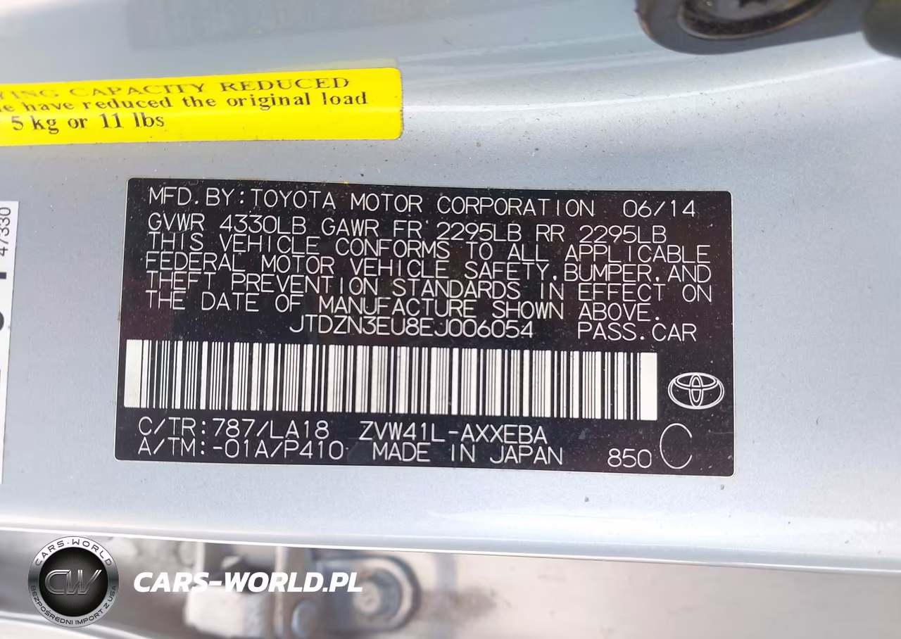2014 Toyota Prius V Five VIN:JTDZN3EU8EJ006054 - 9