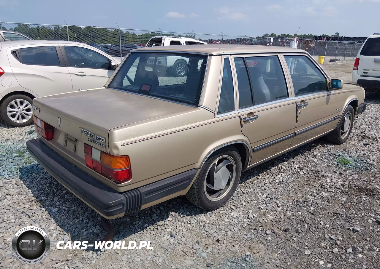 1986 Volvo 760 Gle VIN:YV1GX8743G1008027 - 4