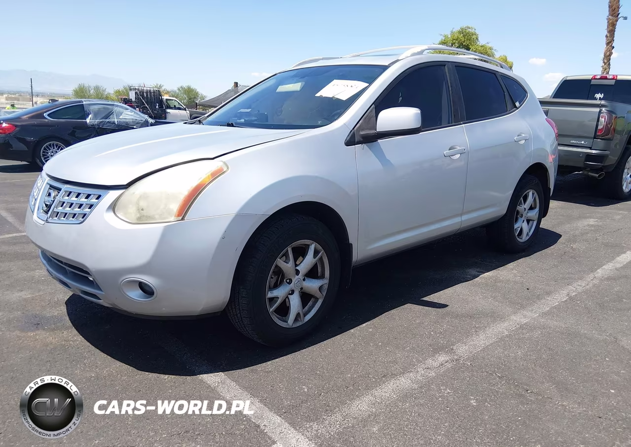 2008 Nissan Rogue Sl VIN:JN8AS58T18W008468 - 2