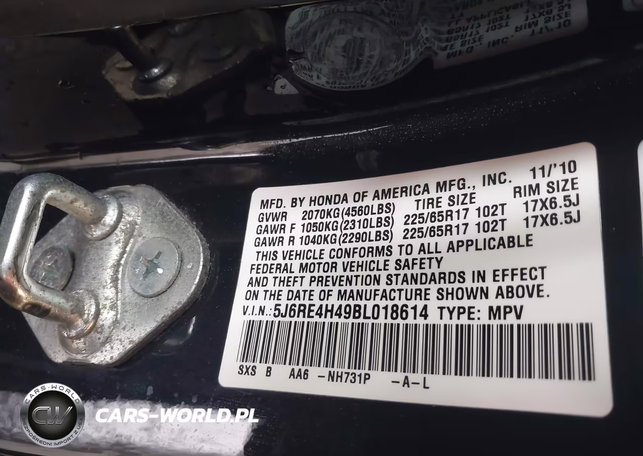 2011 Honda Cr-V Se VIN:5J6RE4H49BL018614 - 9