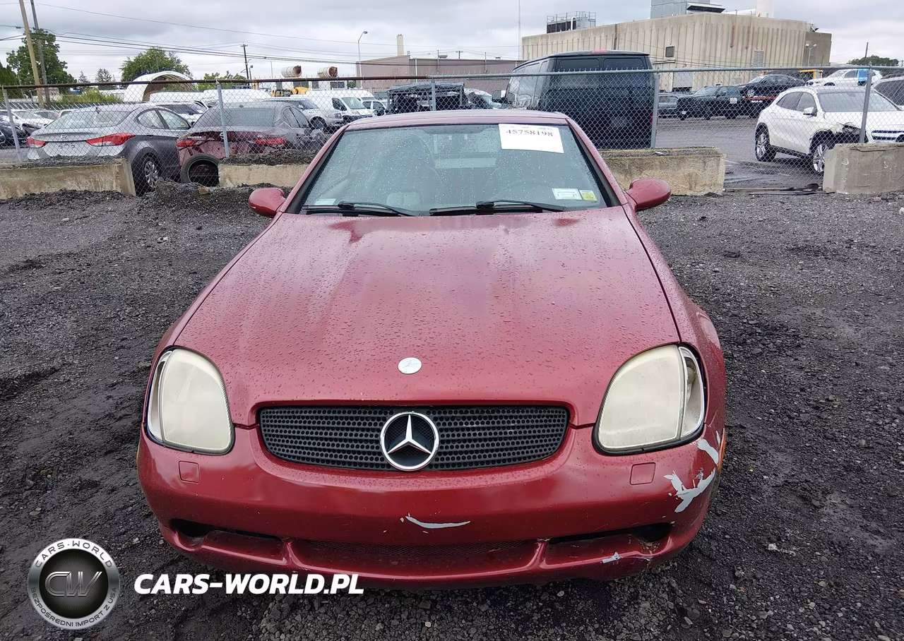 2000 Mercedes-Benz Slk 230 Kompressor VIN:WDBKK47F3YF156383 - 12