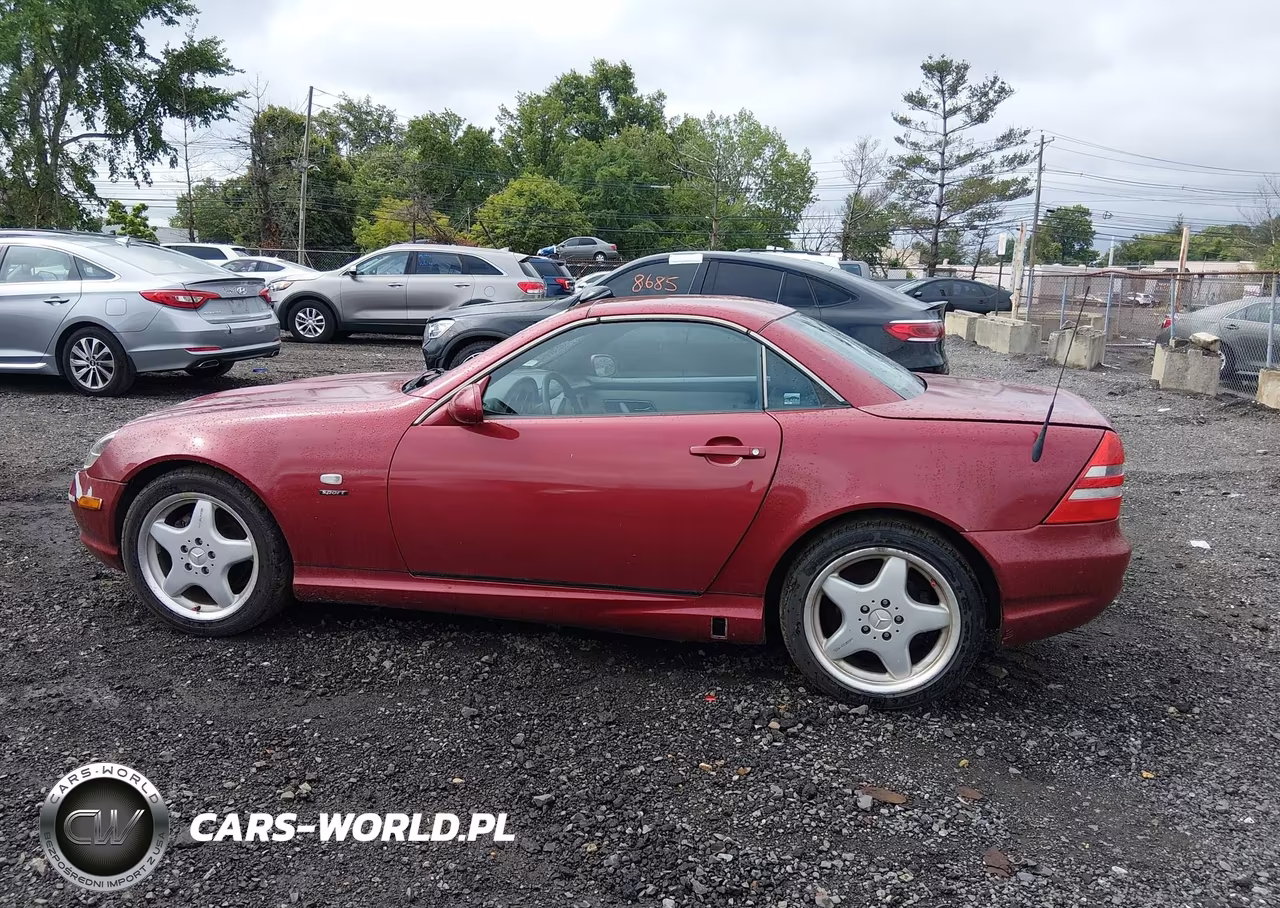 2000 Mercedes-Benz Slk 230 Kompressor VIN:WDBKK47F3YF156383 - 14