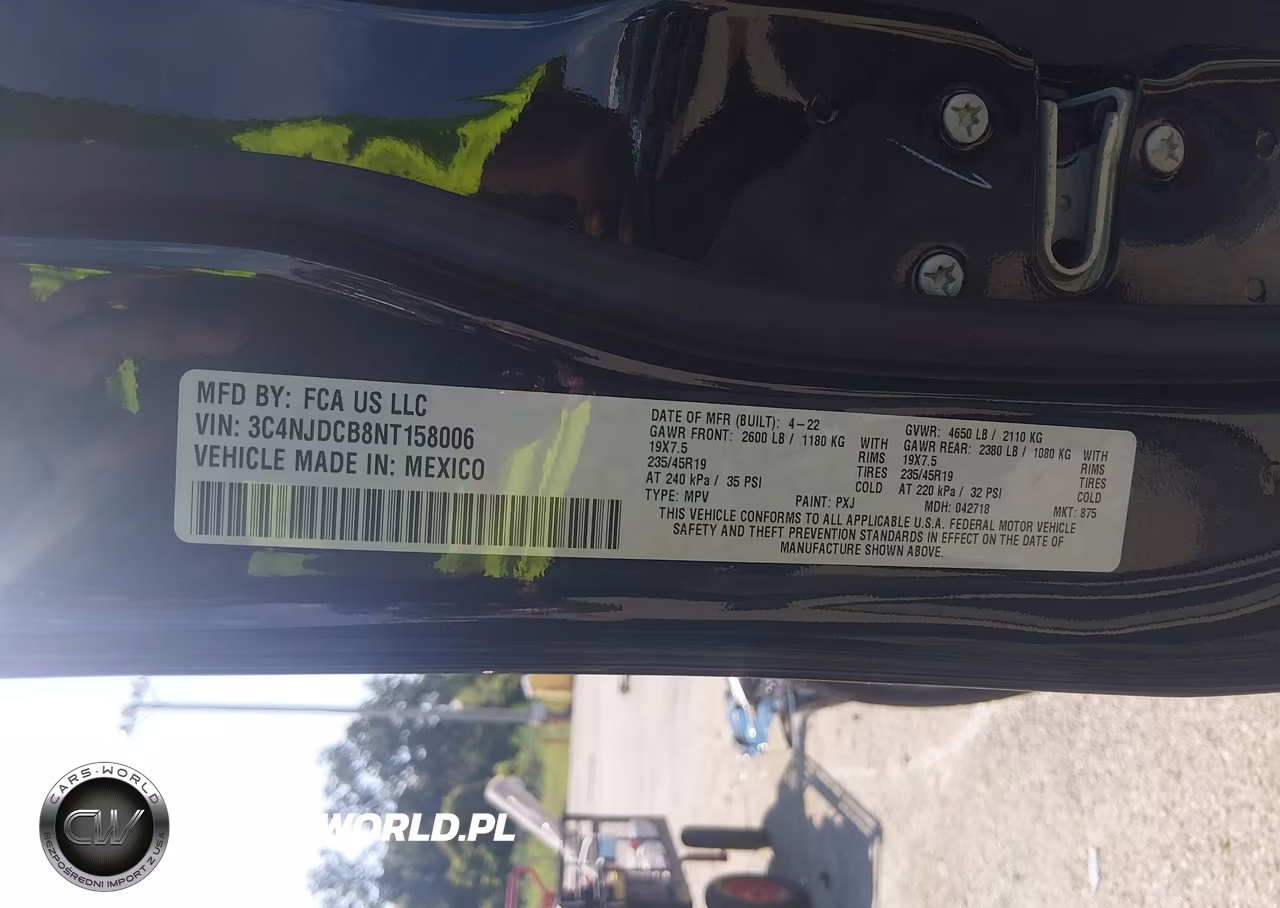 2022 Jeep Compass High Altitude 4X4 VIN:3C4NJDCB8NT158006 - 9