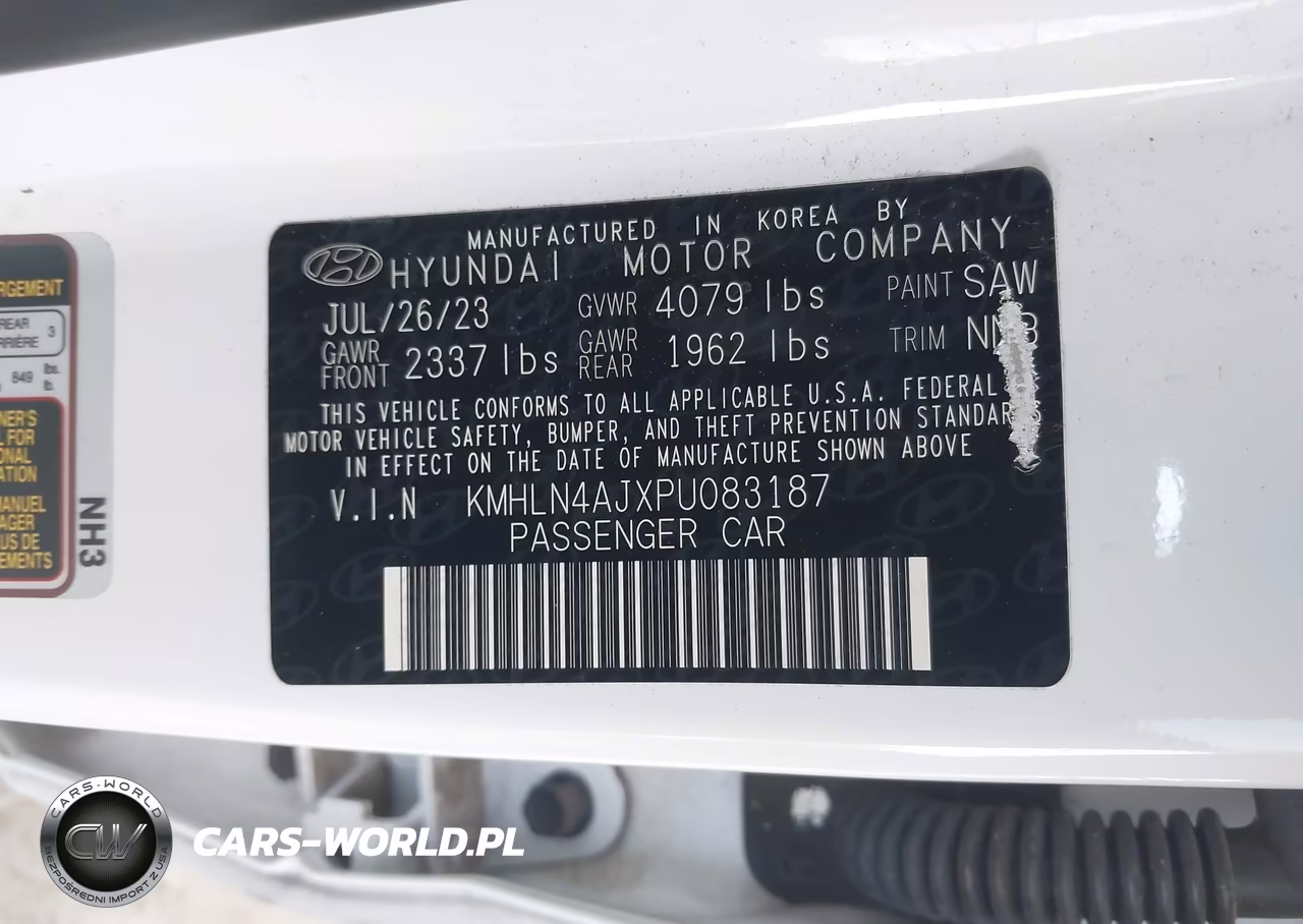 2023 Hyundai Elantra Hybrid Limited VIN:KMHLN4AJXPU083187 - 9