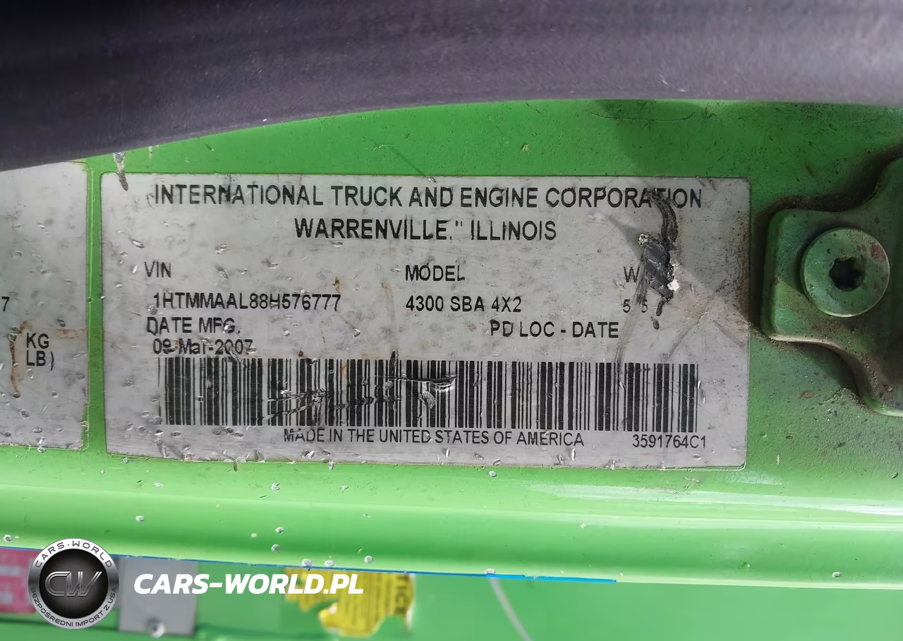 2008 International 4000 4300 VIN:1HTMMAAL88H576777 - 8