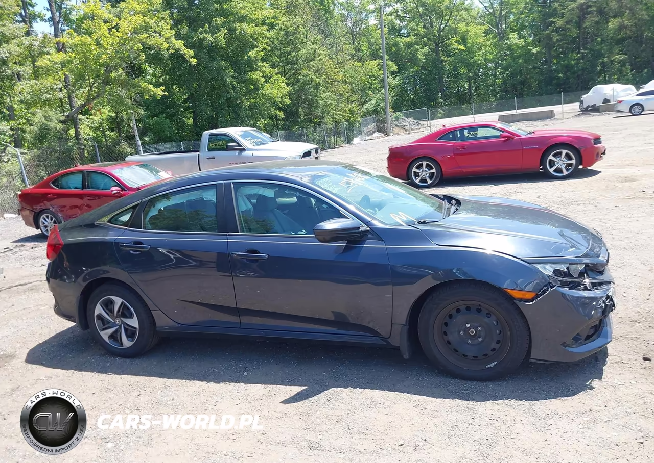 2019 Honda Civic Lx VIN:2HGFC2F66KH603737 - 13