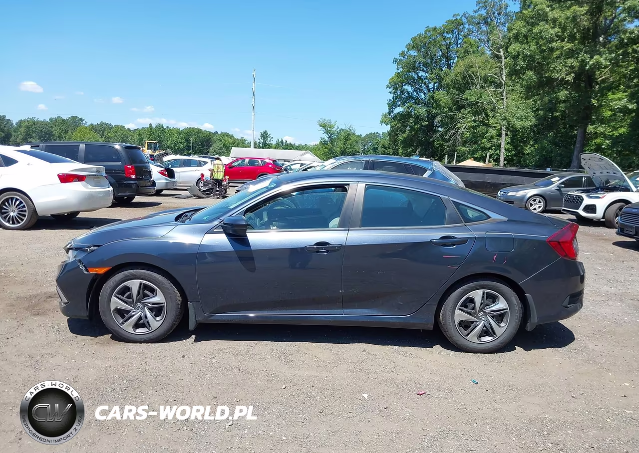 2019 Honda Civic Lx VIN:2HGFC2F66KH603737 - 14