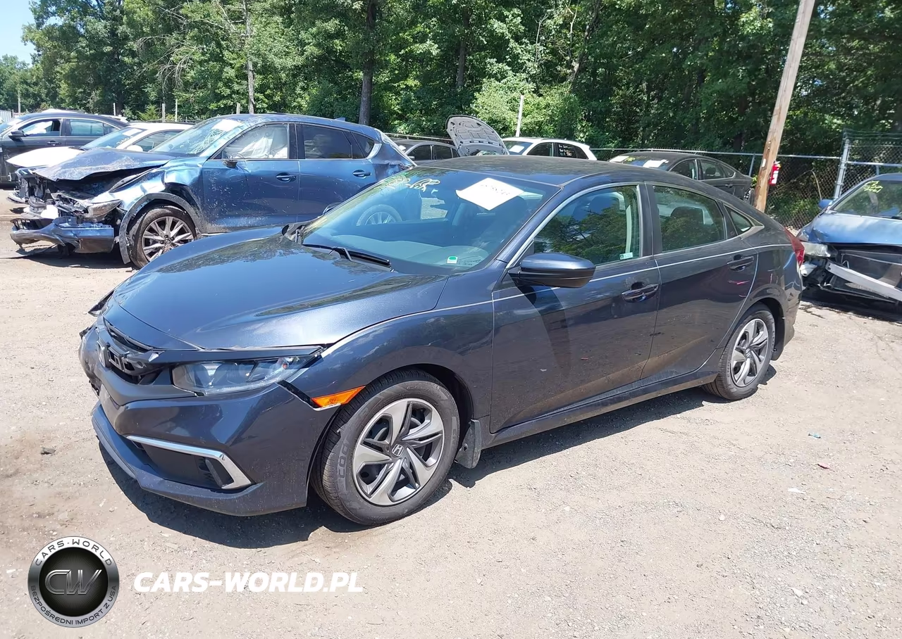 2019 Honda Civic Lx VIN:2HGFC2F66KH603737 - 2