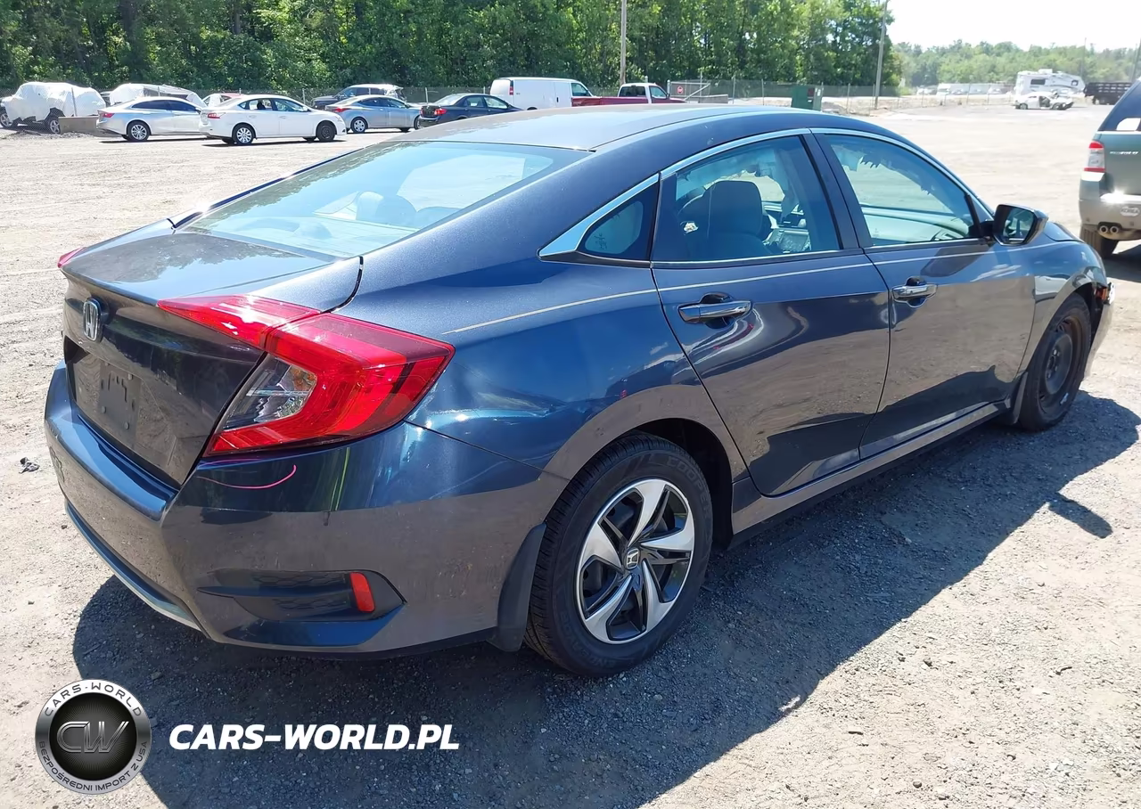 2019 Honda Civic Lx VIN:2HGFC2F66KH603737 - 4